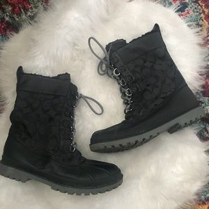 Coach winter boots